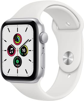 Apple Watch SE Алюминий серебристый/белый спортивный