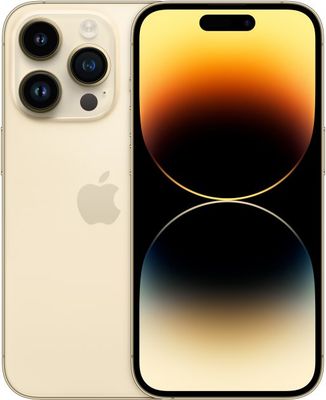 iphone 14 pro золотистый